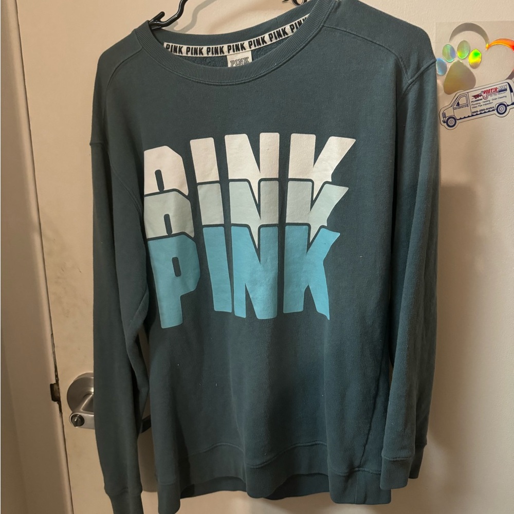 Teal PINK Sweatshirt